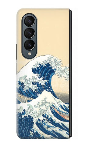 Samsung Galaxy Fold4 Hard Case Under the Wave off Kanagawa