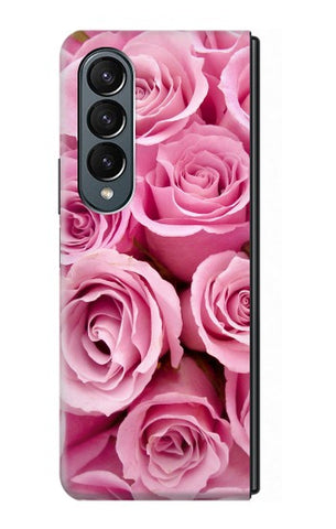Samsung Galaxy Fold4 Hard Case Pink Rose