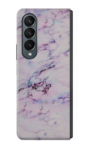 Samsung Galaxy Fold4 Hard Case Seamless Pink Marble