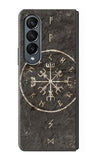 Samsung Galaxy Fold4 Hard Case Norse Ancient Viking Symbol