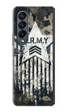 Samsung Galaxy Fold4 Hard Case Army Camo Camouflage