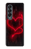Samsung Galaxy Fold4 Hard Case Devil Heart