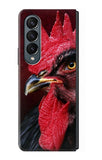 Samsung Galaxy Fold4 Hard Case Chicken Rooster
