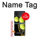 Samsung Galaxy Flip3 5G Hard Case Tennis with custom name