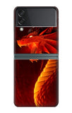 Samsung Galaxy Flip3 5G Hard Case Red Dragon