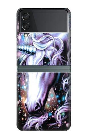 Samsung Galaxy Flip3 5G Hard Case Unicorn Horse