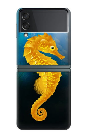 Samsung Galaxy Flip3 5G Hard Case Seahorse Underwater World