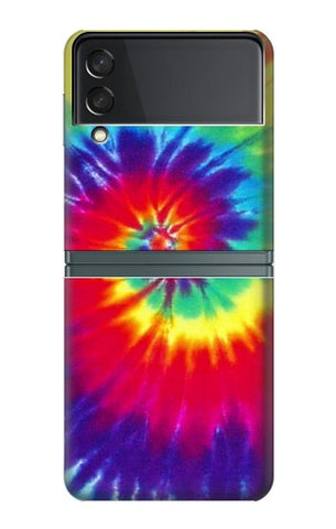 Samsung Galaxy Flip3 5G Hard Case Tie Dye Fabric Color