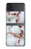 Samsung Galaxy Flip3 5G Hard Case Bloody Marble