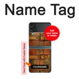Samsung Galaxy Flip3 5G Hard Case Treasure Chest with custom name