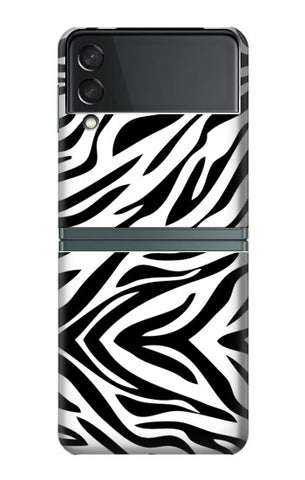 Samsung Galaxy Flip3 5G Hard Case Zebra Skin Texture