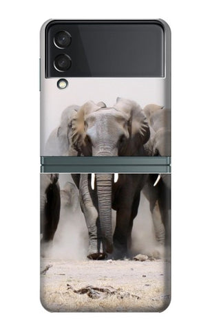Samsung Galaxy Flip3 5G Hard Case African Elephant