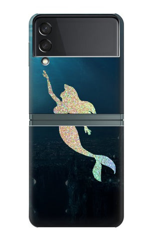 Samsung Galaxy Flip3 5G Hard Case Mermaid Undersea