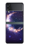 Samsung Galaxy Flip3 5G Hard Case Crescent Moon Galaxy