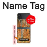 Samsung Galaxy Flip3 5G Hard Case Gustav Klimt Birch Forest with custom name