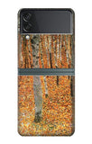 Samsung Galaxy Flip3 5G Hard Case Gustav Klimt Birch Forest