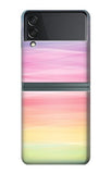 Samsung Galaxy Flip3 5G Hard Case Colorful Rainbow Pastel