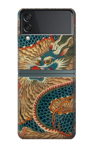 Samsung Galaxy Flip3 5G Hard Case Dragon Cloud Painting