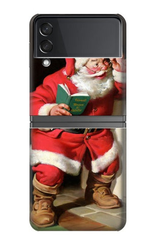 Samsung Galaxy Flip4 Hard Case Santa Claus Merry Xmas