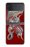 Samsung Galaxy Flip4 Hard Case Yakuza Dragon Tattoo