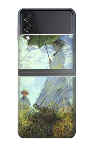 Samsung Galaxy Flip4 Hard Case Claude Monet Woman with a Parasol