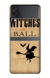 Samsung Galaxy Flip4 Hard Case Vintage Halloween The Witches Ball