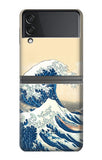 Samsung Galaxy Flip4 Hard Case Under the Wave off Kanagawa