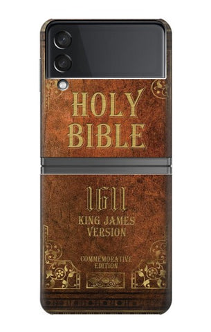 Samsung Galaxy Flip4 Hard Case Holy Bible 1611 King James Version