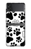 Samsung Galaxy Flip4 Hard Case Dog Paw Prints