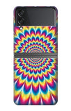 Samsung Galaxy Flip4 Hard Case Colorful Psychedelic