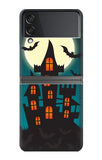 Samsung Galaxy Flip4 Hard Case Halloween Festival Castle