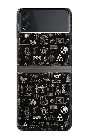 Samsung Galaxy Flip4 Hard Case Blackboard Science