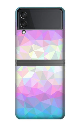 Samsung Galaxy Flip4 Hard Case Trans Flag Polygon