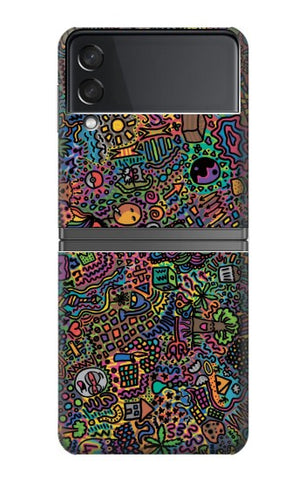 Samsung Galaxy Flip4 Hard Case Psychedelic Art