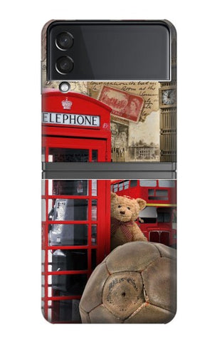 Samsung Galaxy Flip4 Hard Case Vintage London British