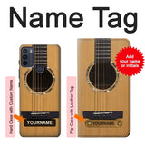 Motorola Moto G50 Hard Case Acoustic Guitar with custom name