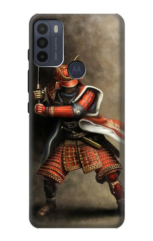 Motorola Moto G50 Hard Case Japan Red Samurai
