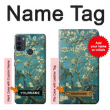 Motorola Moto G50 Hard Case Blossoming Almond Tree Van Gogh with custom name