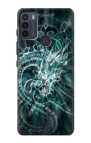 Motorola Moto G50 Hard Case Digital Chinese Dragon