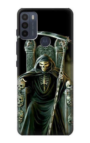Motorola Moto G50 Hard Case Grim Reaper Skeleton King