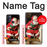 Motorola Moto G50 Hard Case Santa Claus Merry Xmas with custom name
