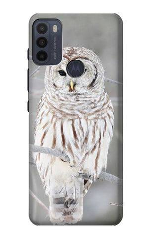 Motorola Moto G50 Hard Case Snowy Owl White Owl