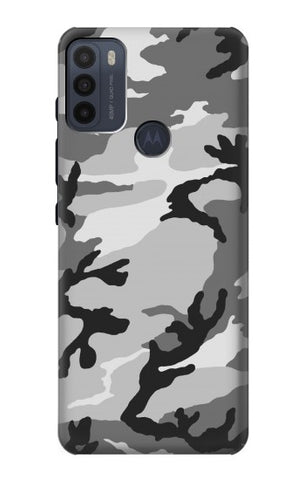 Motorola Moto G50 Hard Case Snow Camo Camouflage Graphic Printed
