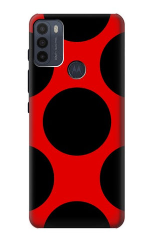 Motorola Moto G50 Hard Case Lady bug Dot Pattern