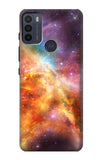 Motorola Moto G50 Hard Case Nebula Rainbow Space