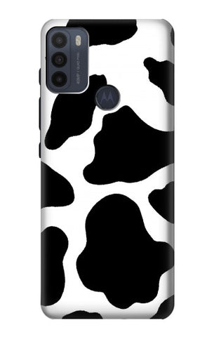 Motorola Moto G50 Hard Case Seamless Cow Pattern