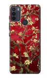 Motorola Moto G50 Hard Case Red Blossoming Almond Tree Van Gogh