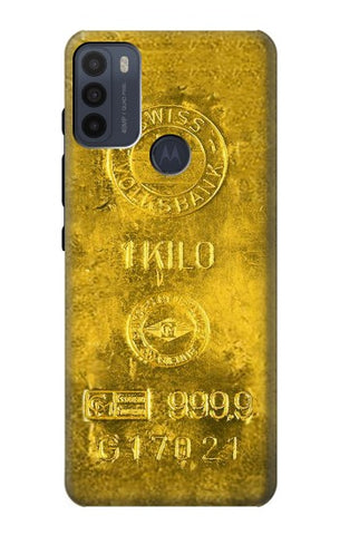 Motorola Moto G50 Hard Case One Kilo Gold Bar