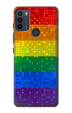 Motorola Moto G50 Hard Case Rainbow Gay LGBT Pride Flag