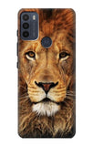 Motorola Moto G50 Hard Case Lion King of Beasts